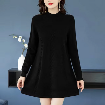 Vestido Cálido de Punto Suave