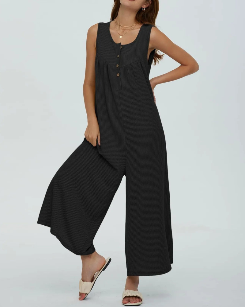 Vestido Mono Cómodo Pierna Amplia - Vestiria