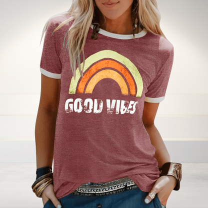 Camiseta Mujer Elegante Diseño Moda