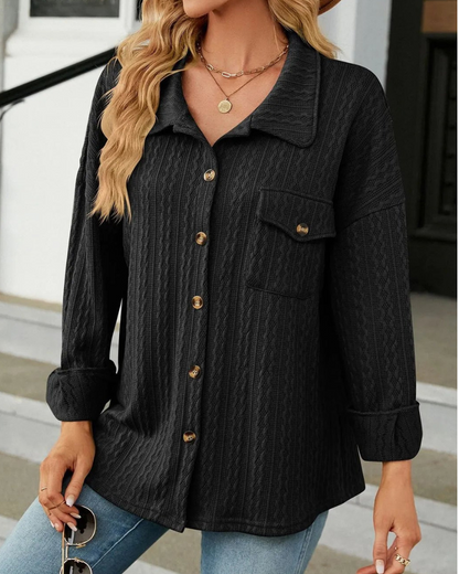 Chaqueta de punto ligera y chic con cierre - Vestiria