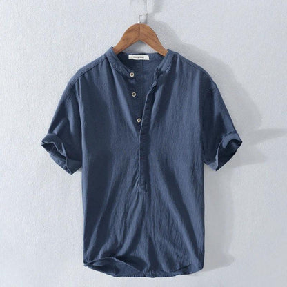 Camisa Hombre Verano Ligera Botones