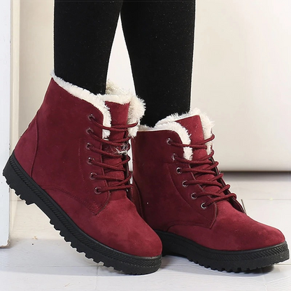 Botas Invierno Mujer Suela Gruesa Forro Peludo