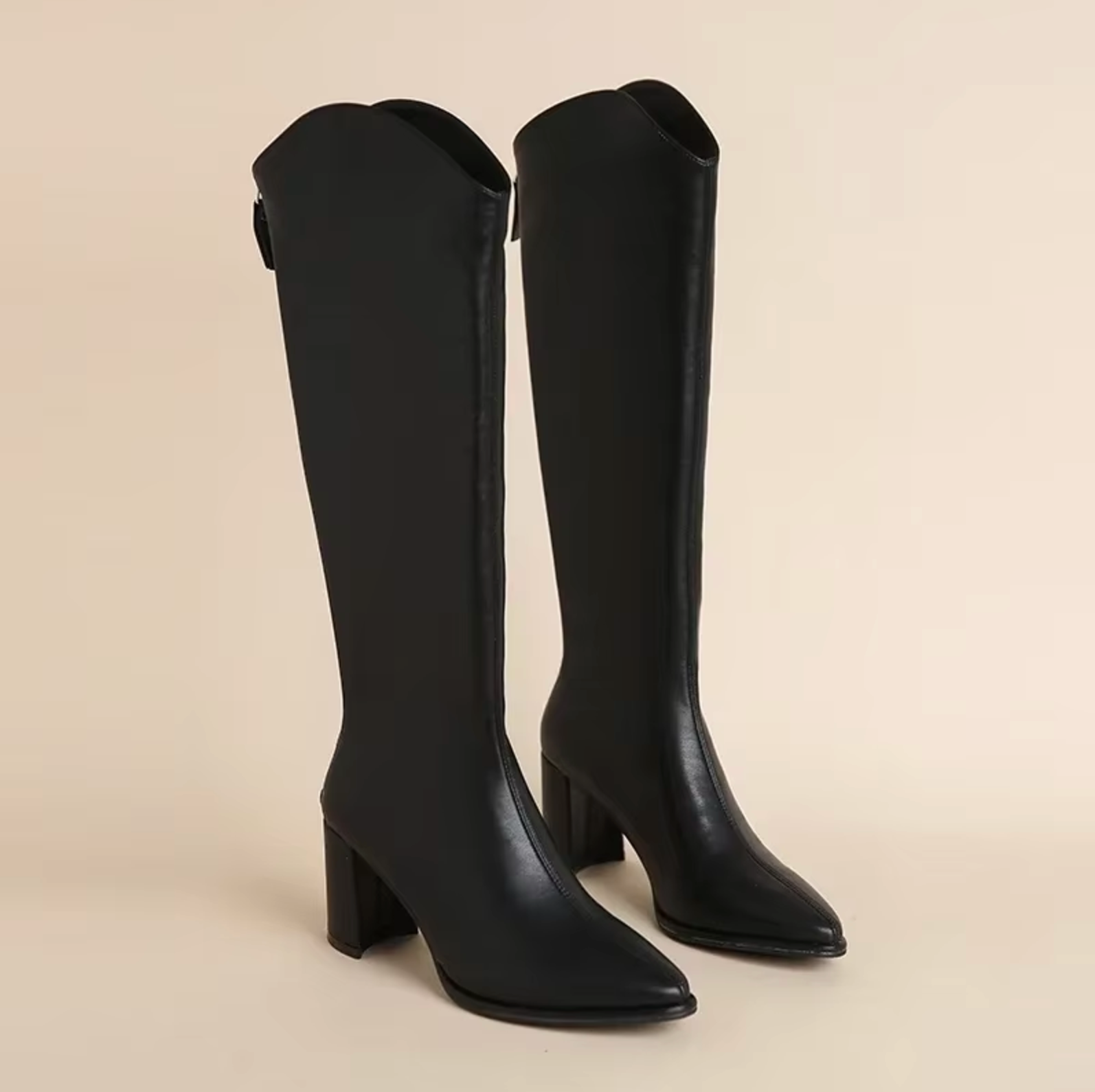 Botas Mujer Altas con Taco Bajo - Vestiria