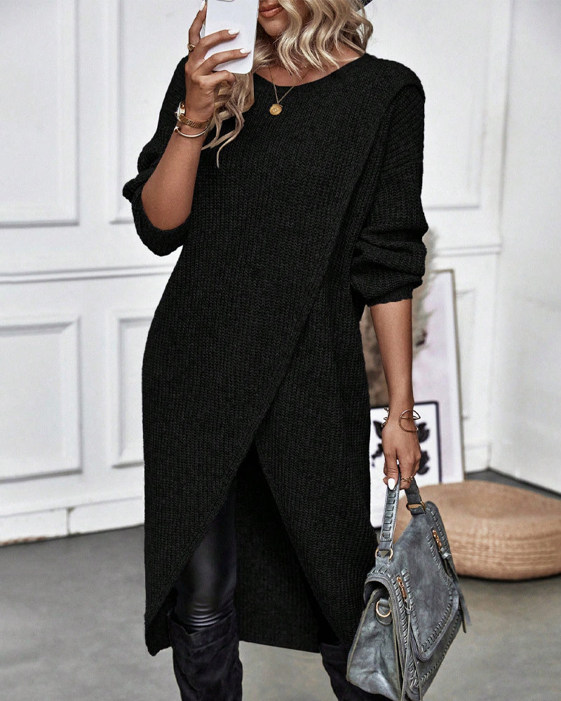 Vestido Sudadera Grande Mujer Casual