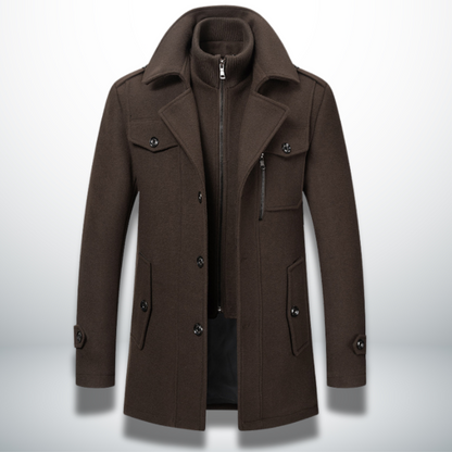 Chaquetón Hombre Clásico Cierre Botones
