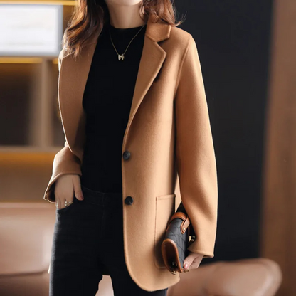 Chaqueta Mujer Elegante Corte Ajustado