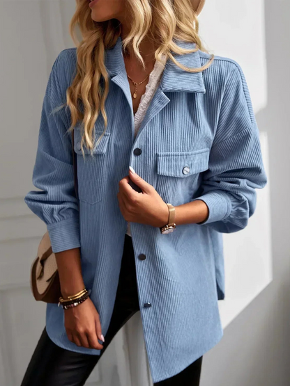 Chaquetón Pana Clásico Mujer - Vestiria