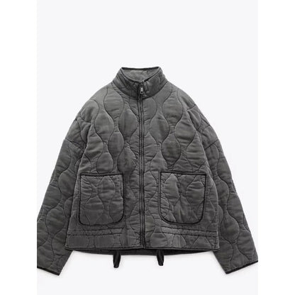Chaquetón Invierno Acolchado Mujer Diamante