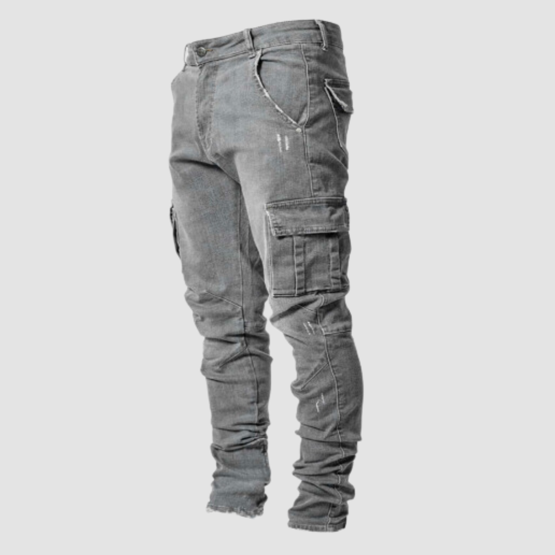 Pantalones Tejanos Elásticos Cómodos