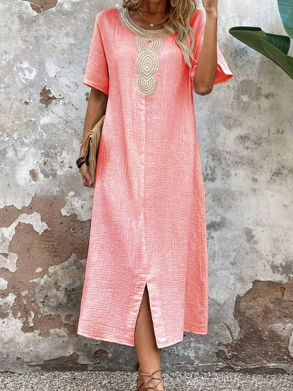 Vestido Largo Elegante Verano - Vestiria