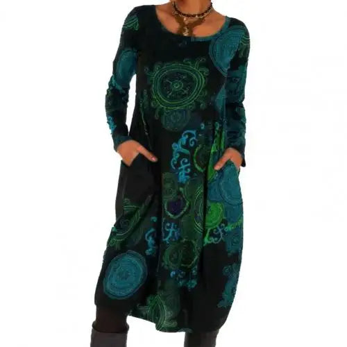 Vestido Boho Chic Mujer Estilo Libre