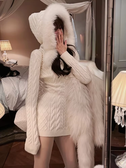 Sudadera con Capucha Mujer Acogedora - Vestiria