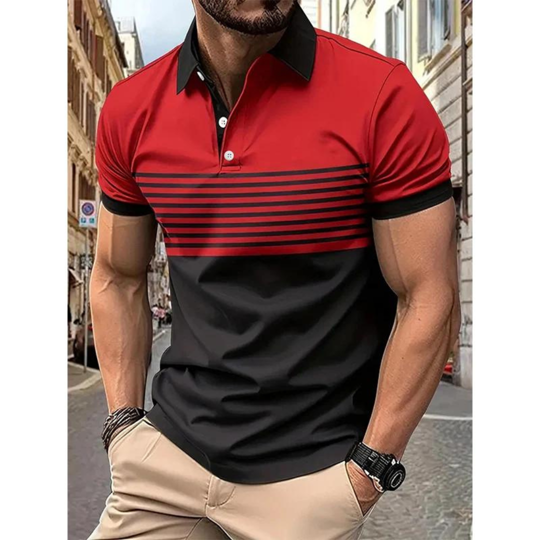 Camiseta Polo Clásica Relajada