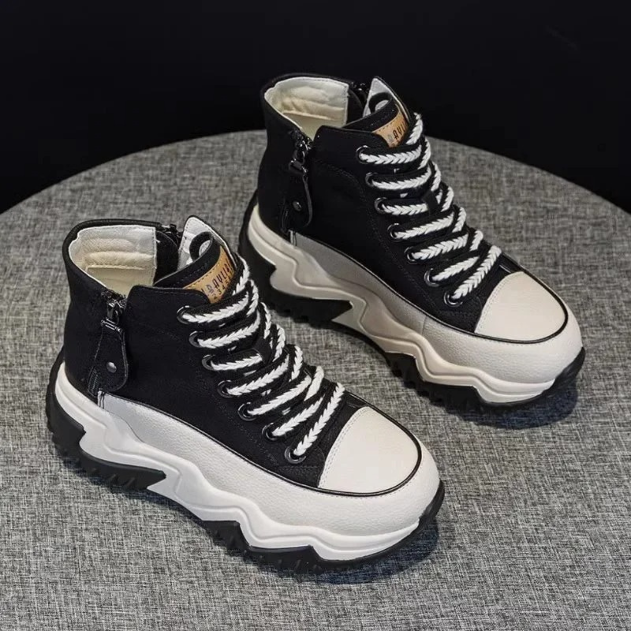 Botas Invierno Mujer Cremallera Flexibles