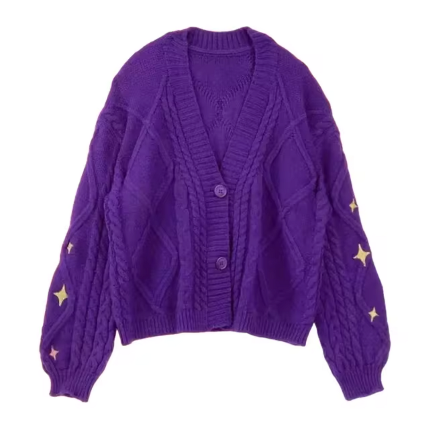 Jersey Punto Clásico Vintage Mujer