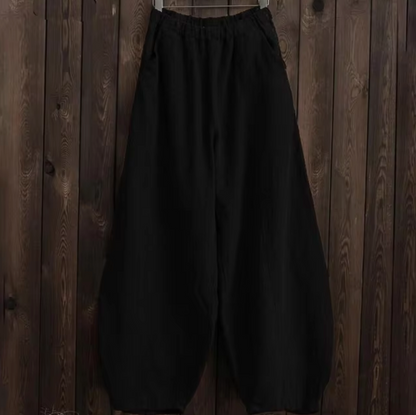 Pantalón Lino Suave y Amplio