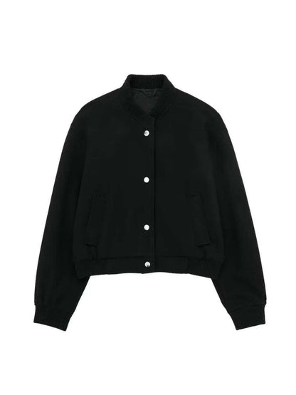 Chaqueta bomber femenina ligera moda