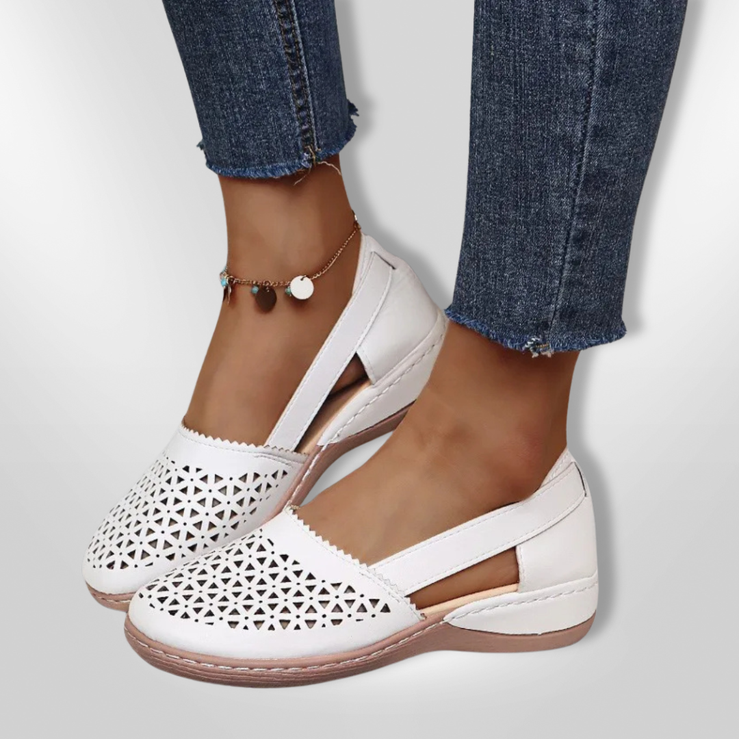 Zapatos ortopédicos femeninos cómodos y ligeros