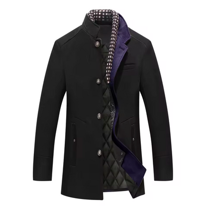 Chaqueta de Lana Cálida y Clásica