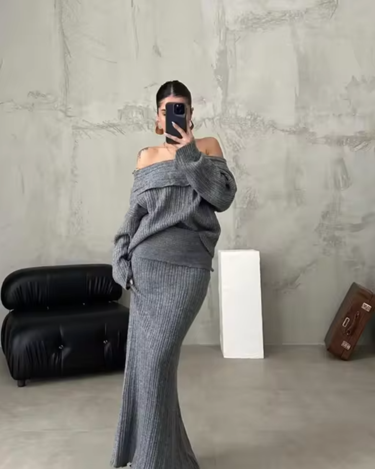 Conjunto de Punto Invierno Cálido y Acogedor