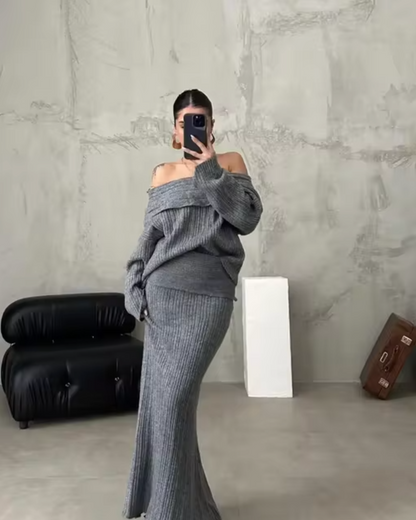 Conjunto de Punto Invierno Cálido y Acogedor