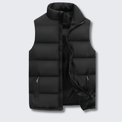 Chaleco Acolchado Invierno Hombre Abierto - Vestiria