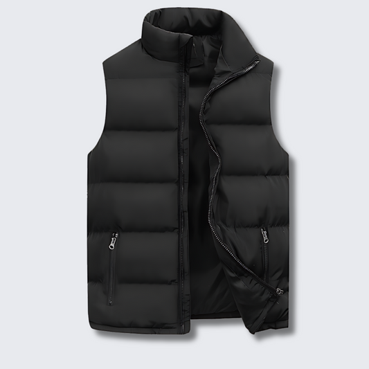 Chaleco Acolchado Invierno Hombre Abierto - Vestiria