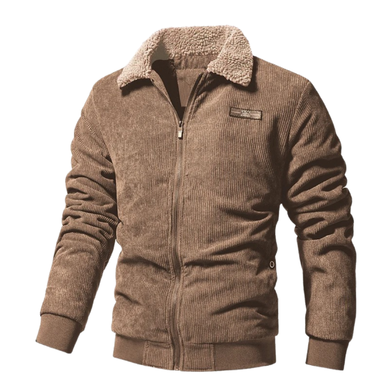 Chaqueta Hombre Abrigo Polar Cálido