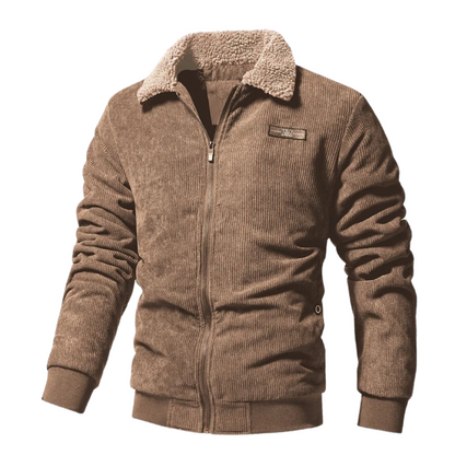 Chaqueta Hombre Abrigo Polar Cálido