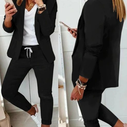 Chaquetas Mujer Elegantes Conjunto