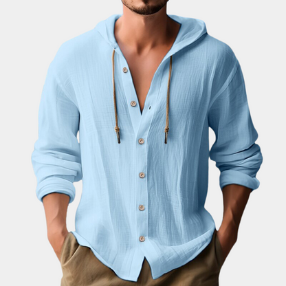 Camisa Casual de Hombre con Botones