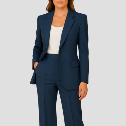 Traje de Invierno Mujer Abrigo Largo Elegante