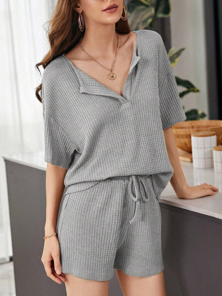 Conjunto Deportivo Mujer Top y Pantalón Corto