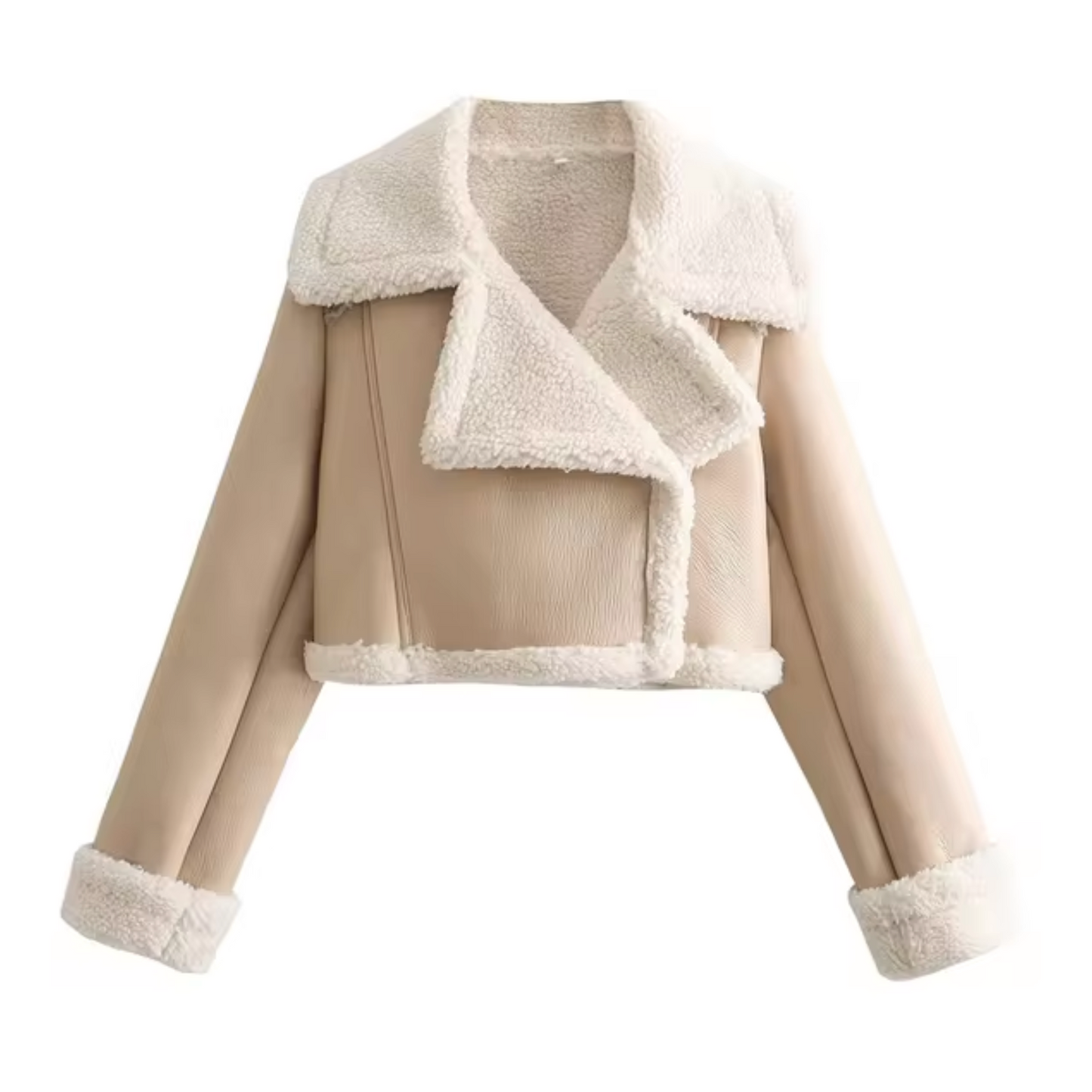 Chaqueta de cuero estilo urbano