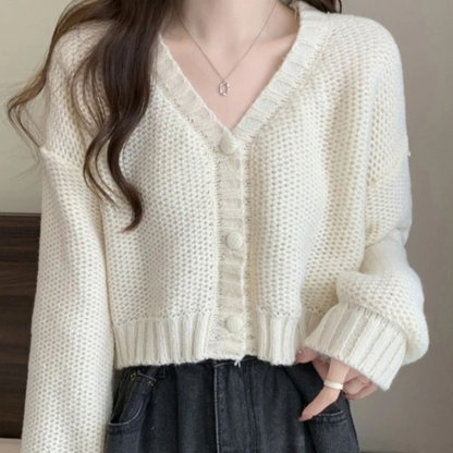 Jersey Cuello V Mujer Cómodo