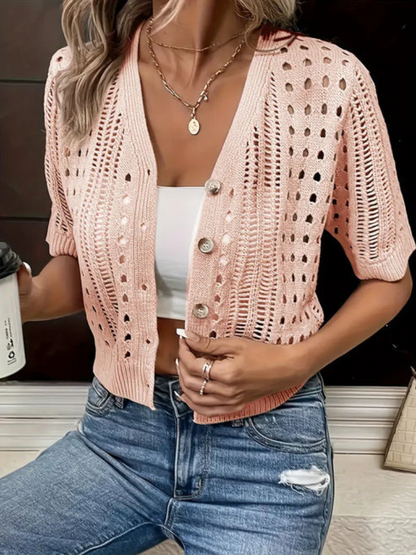 Chaqueta informal con botones cierre rápido