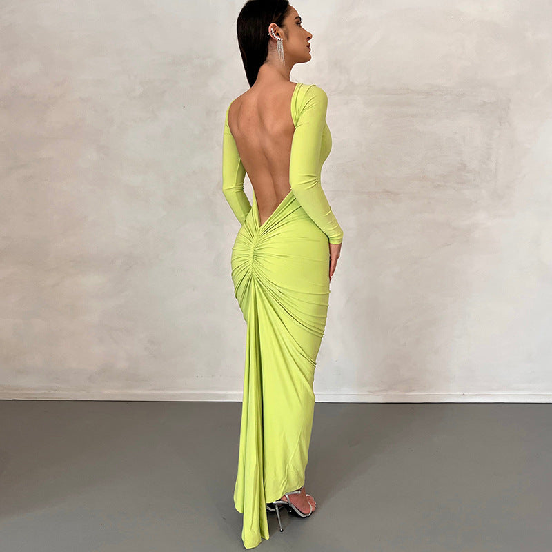 Vestido de Boda Elegante con Espalda Abierta - Vestiria