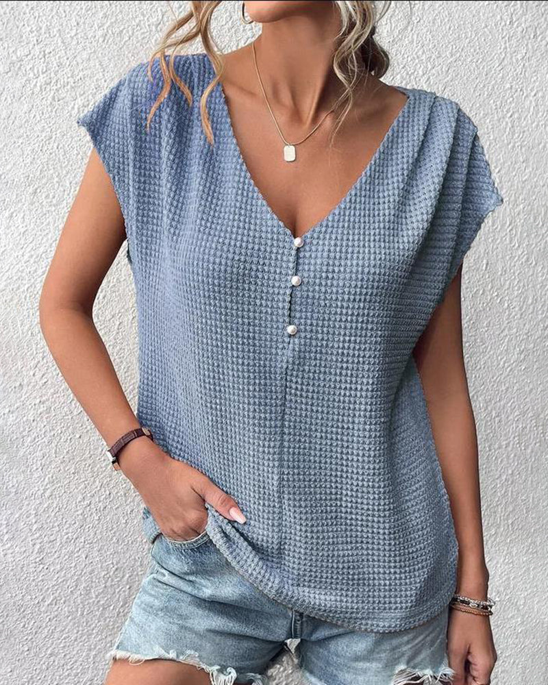Blusa Elegante con Perlas