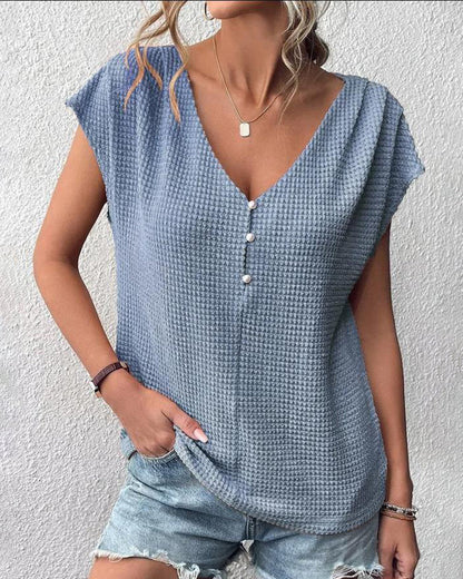 Blusa Elegante con Perlas