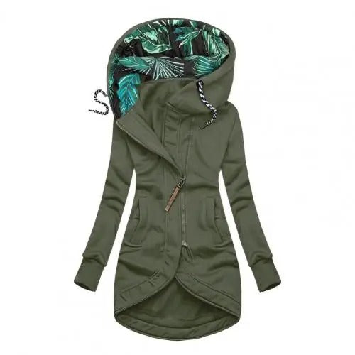 Abrigo Invierno Mujer con Capucha Acogedor