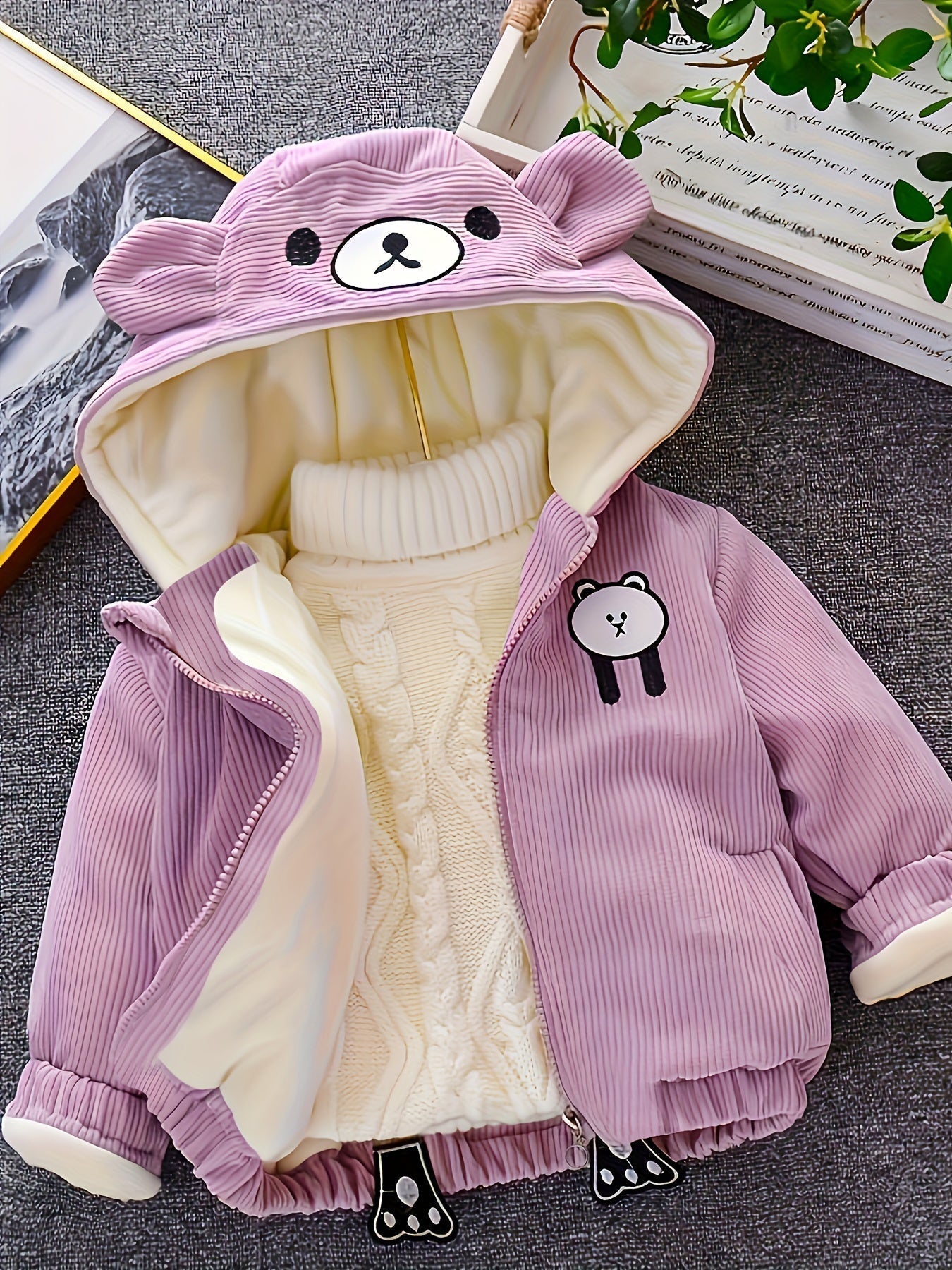 Chaquetón Pana Niño Invierno Abrigado