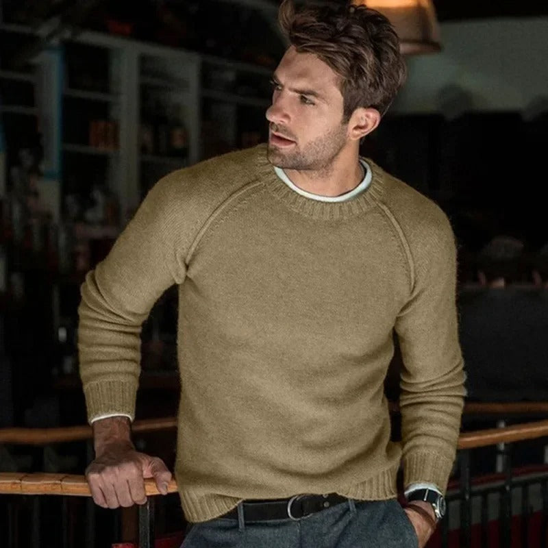 Sudadera cuello redondo cómoda