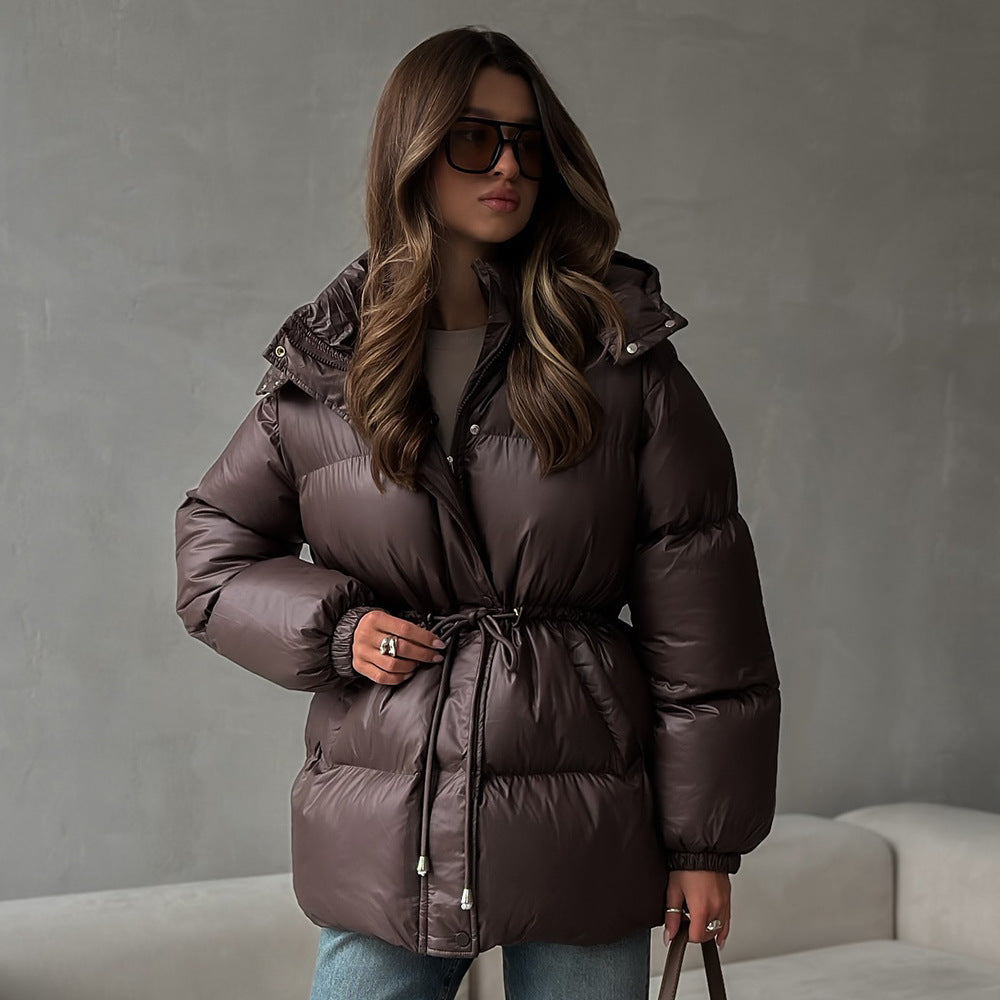 Chaquetón Acolchado Mujer Capucha Ajustable - Vestiria