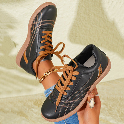 Zapatillas Clásicas con Cuentas y Cordones
