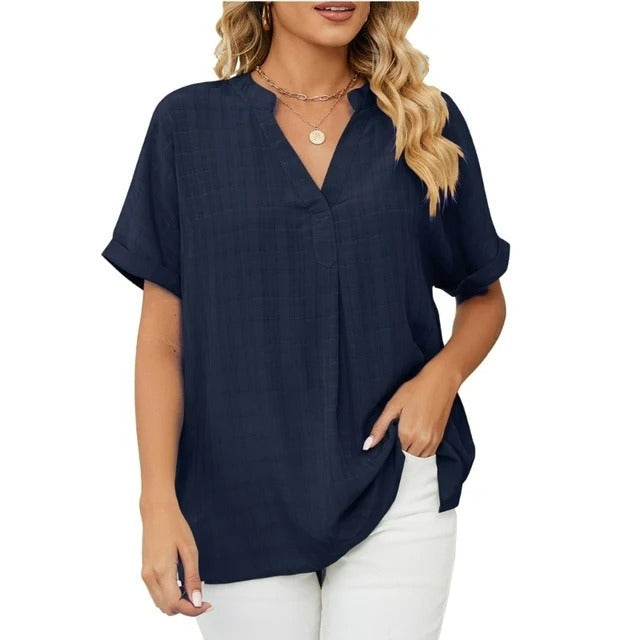 Blusa Ligera Cuello en V Fresh