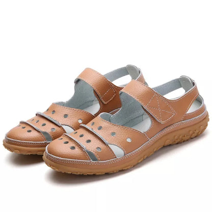 Sandalias de primavera cómodas con cierre práctico