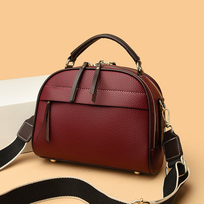 Bolso Mujer Cuero Estructurado y Texturizado - Vestiria