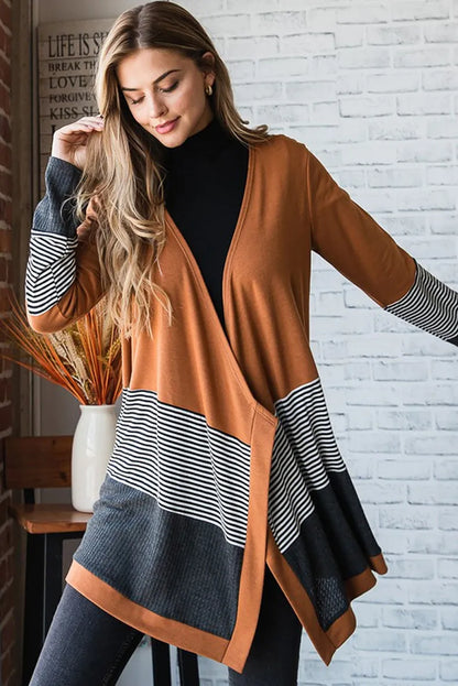Cárdigan Estampado Colorido Mujer - Vestiria