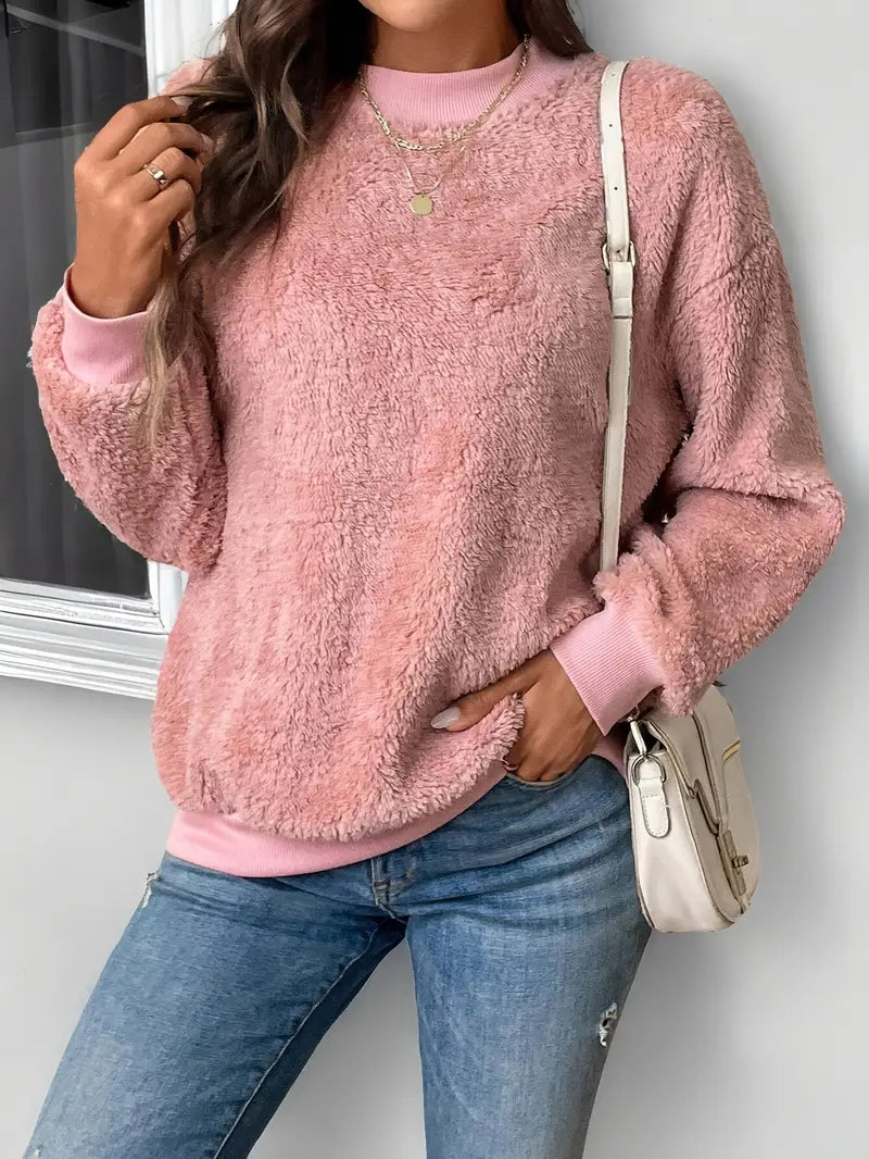 Sudadera de Piel de Oveja Suave Cálida - Vestiria