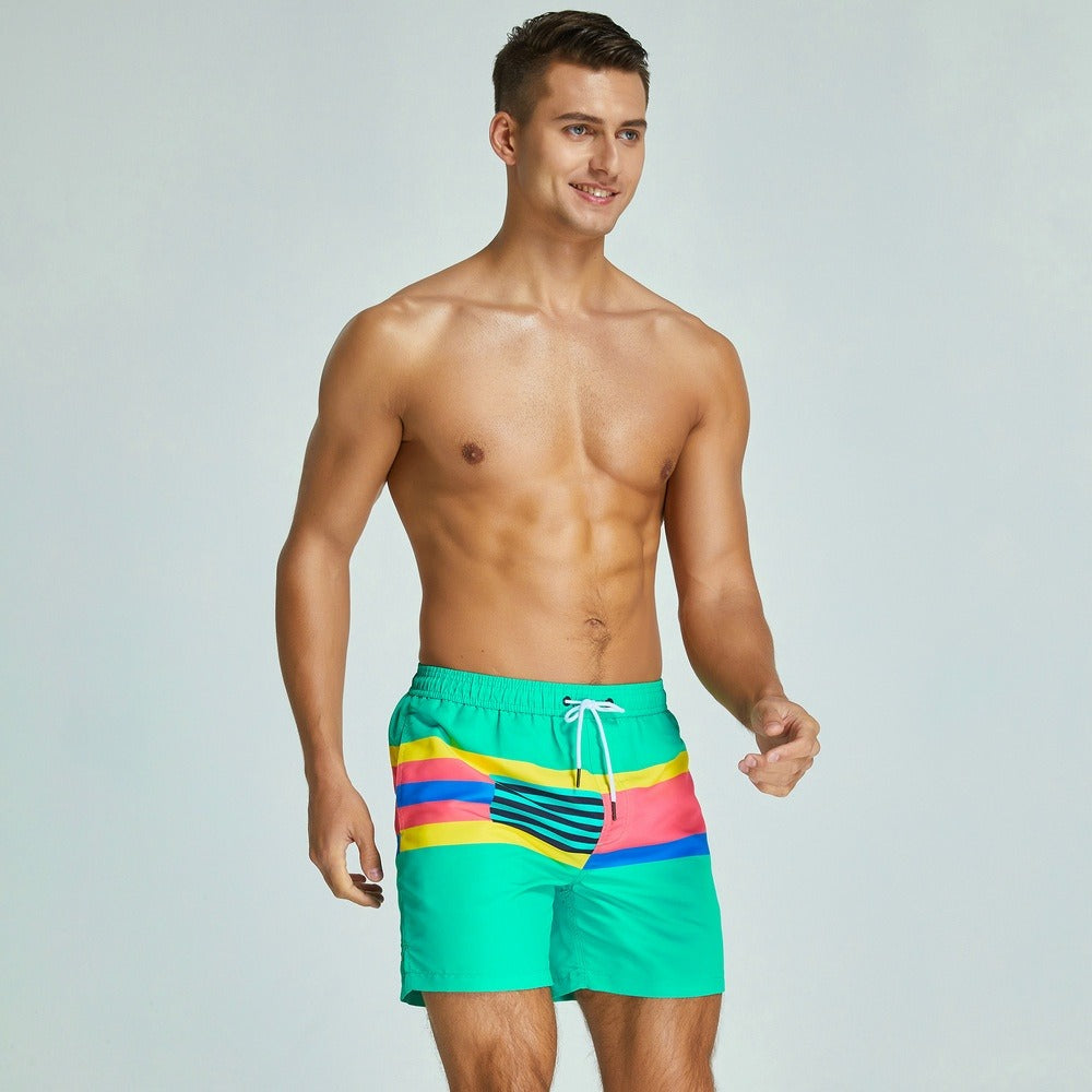 Pantalones cortos Hombre Estampado Colorido - Vestiria